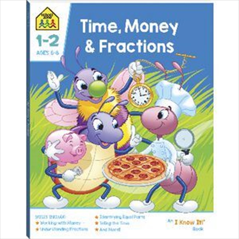 Time Money And Fractions 1-2 | Paperback Book