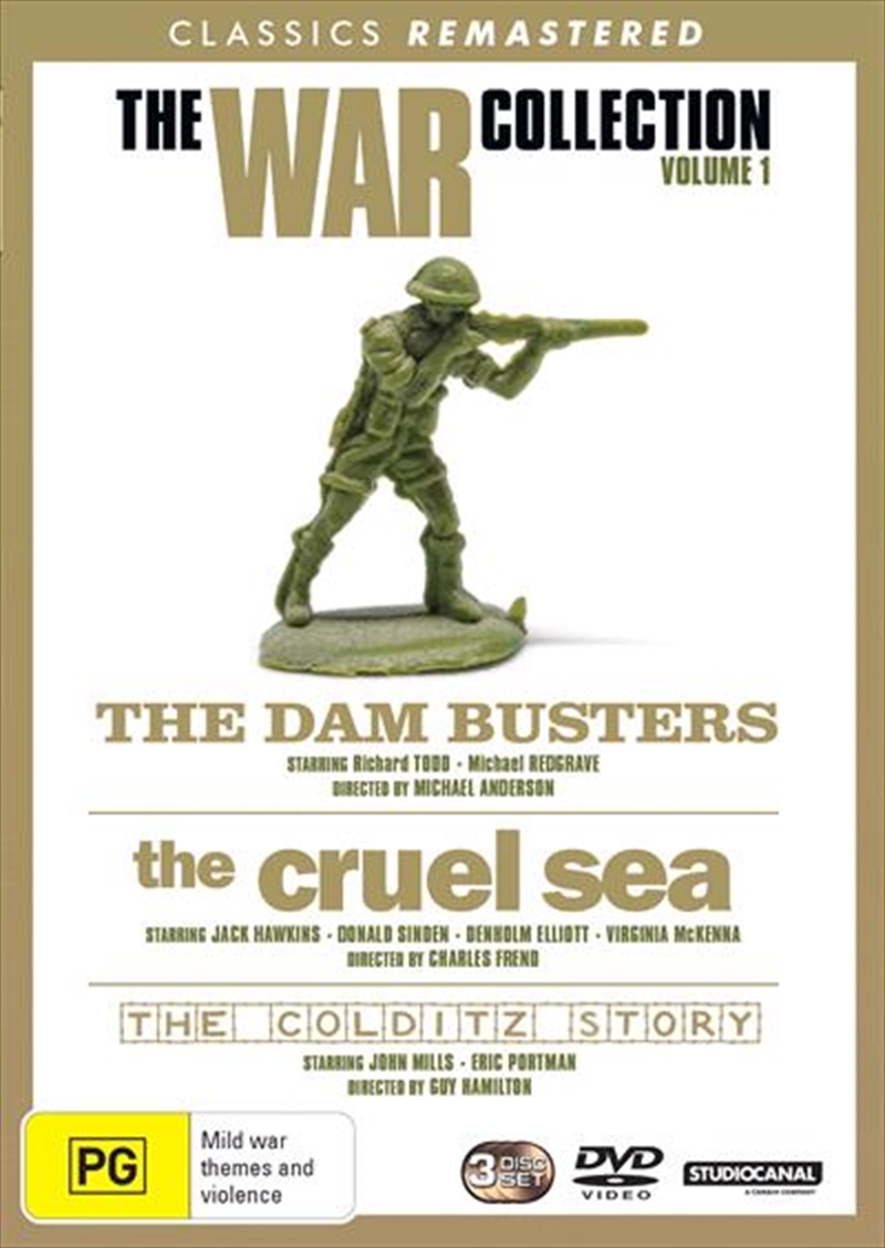 Colditz Story / The Cruel Sea / The Dam Busters  3 Movie Classic War Collection, The DVD/Product Detail/War