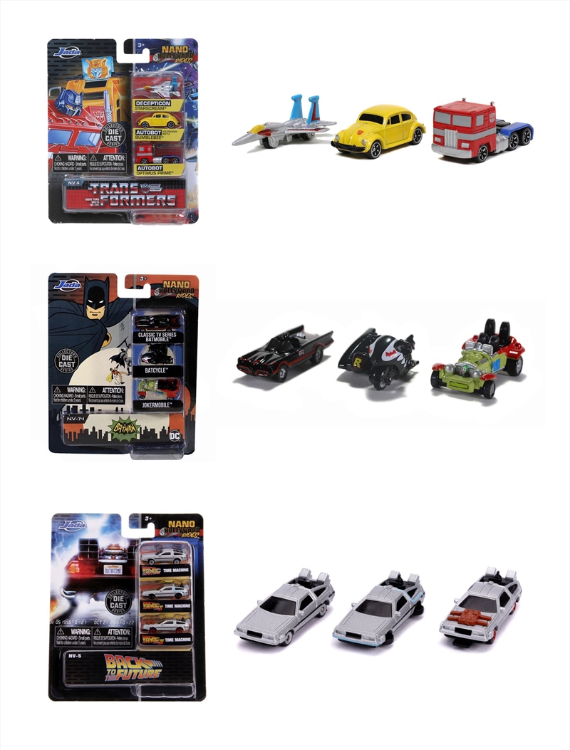 Hollywood Rides - Nano Hollywood Rides Vehicle Assortment/Product Detail/Figurines