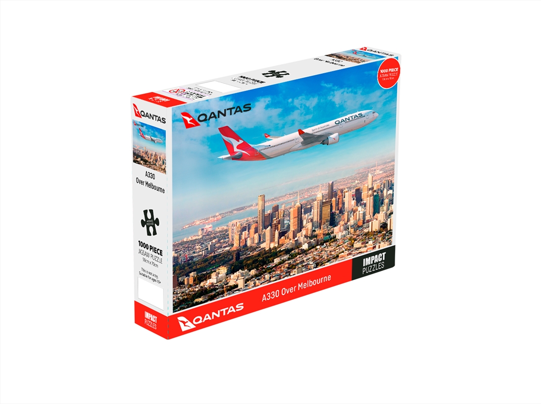 Qantas A330 Over Melbourne 1000 Piece Puzzle/Product Detail/Destination