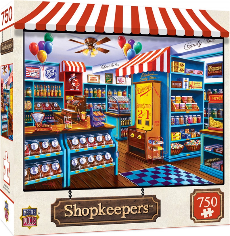 Shopkeepers Stephanies Candy 750 Piece Puzzle/Product Detail/Destination