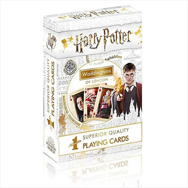 Waddingtons Playing Cards: Harry Potter/Product Detail/Card Games