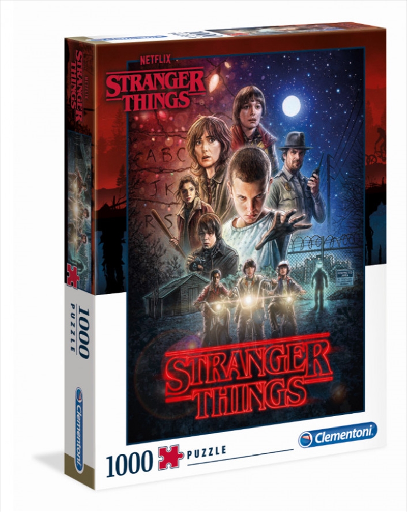 Stranger Things Season One Puzzle 1000 Pieces | Merchandise