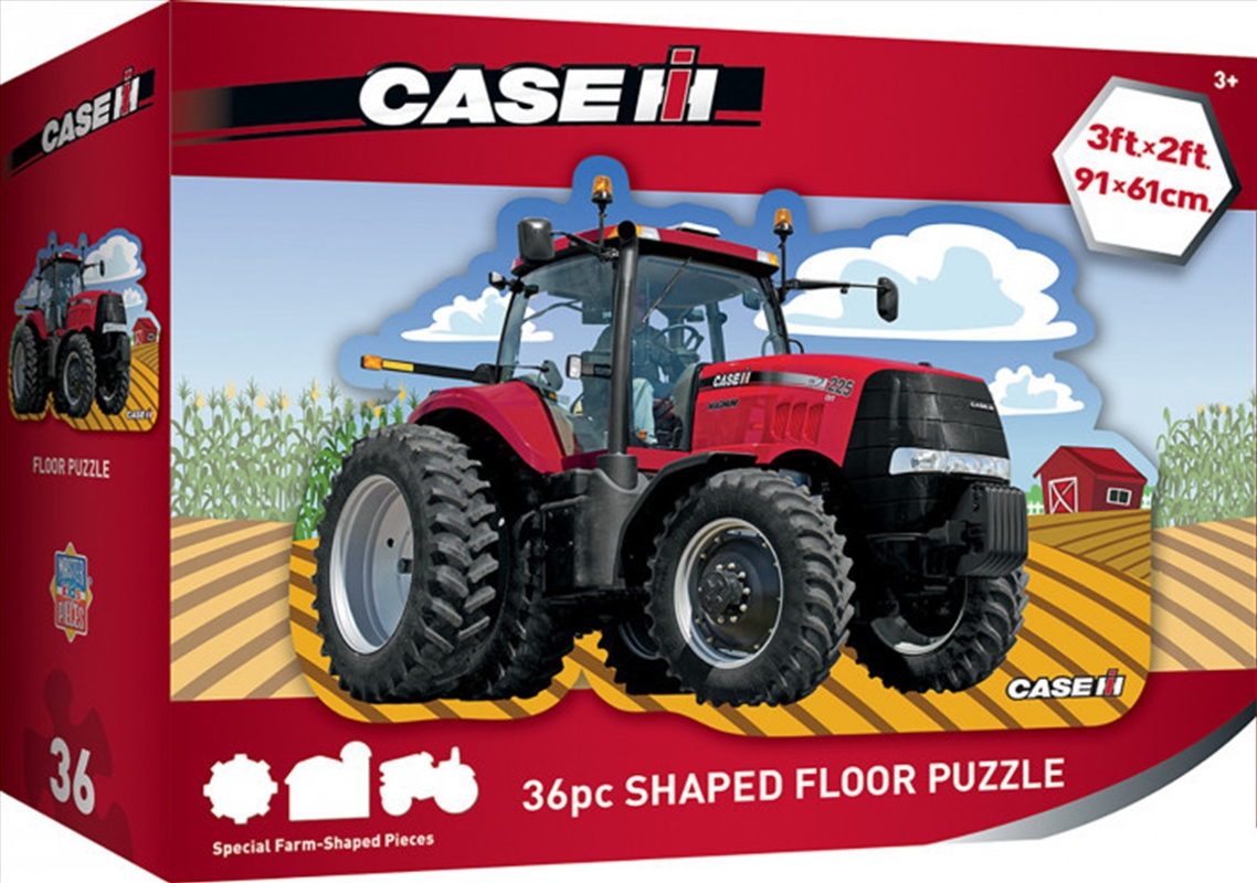 Floor Case IH Shaped Puzzle 36 Pieces/Product Detail/Education and Kids