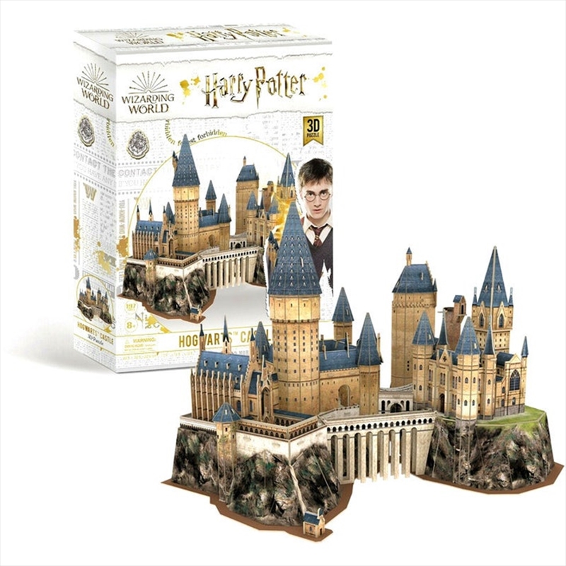 Harry Potter Hogwarts Castle 197 Piece 3D Puzzle | Merchandise