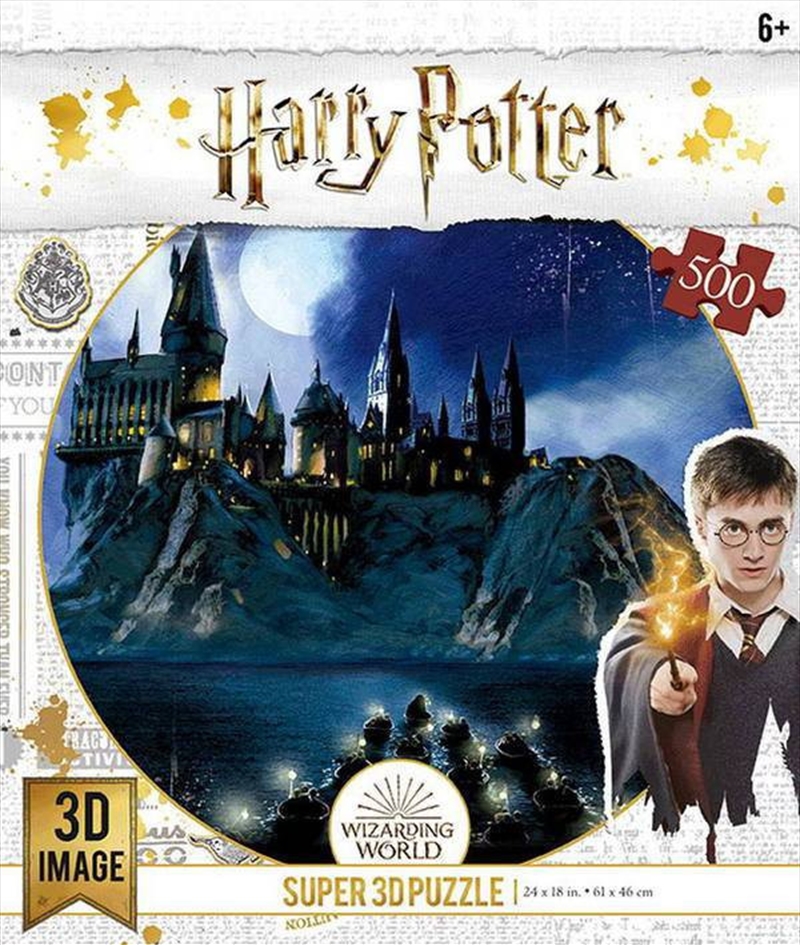 Super 3D Puzzle Harry Potter Hogwarts Puzzle 500 pieces/Product Detail/Film and TV