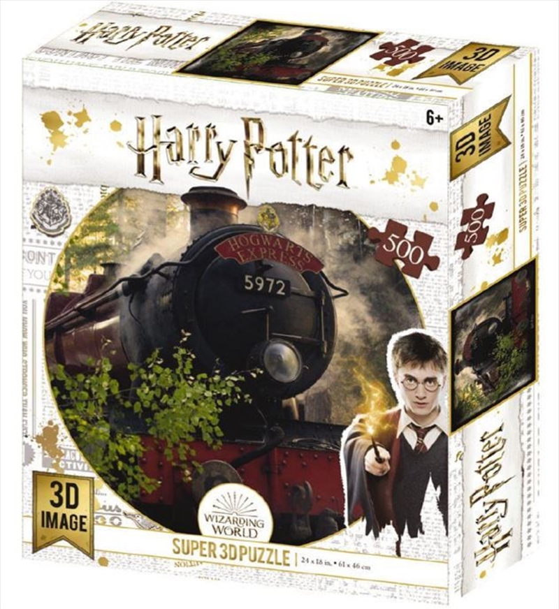 Super 3D Puzzle Harry Potter Trains Puzzle 500 pieces/Product Detail/Film and TV