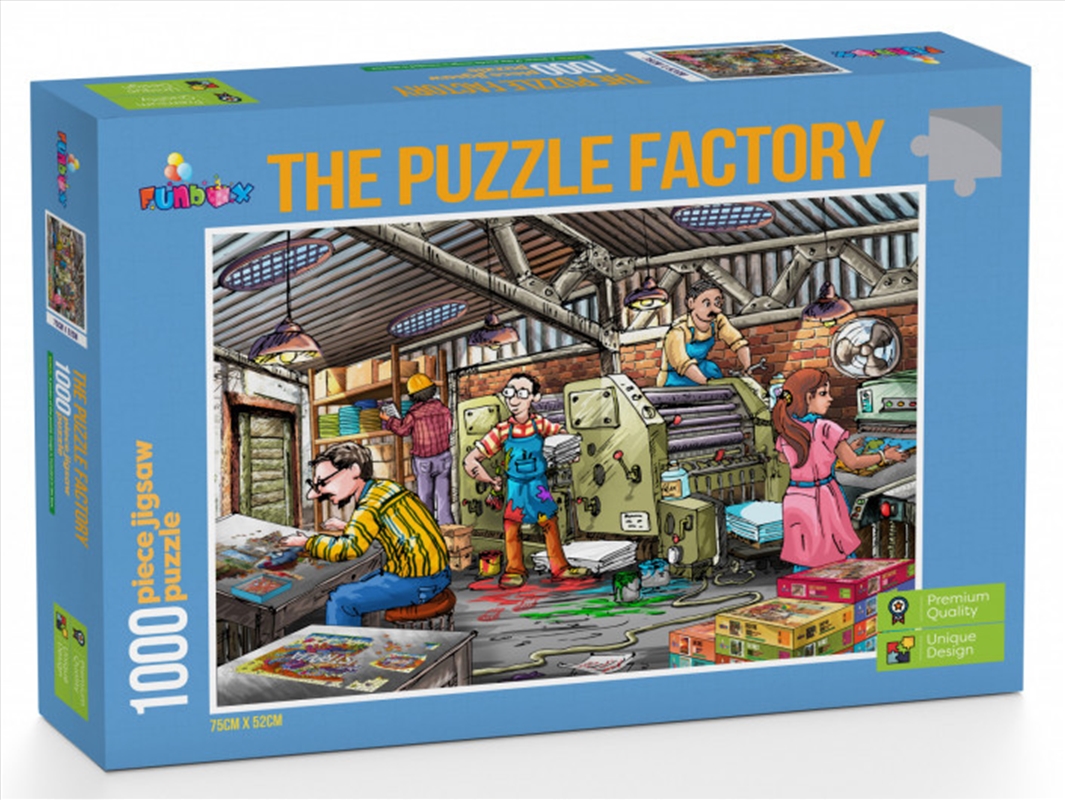 Funbox Puzzle the Puzzle Factory Puzzle 1,000 pieces/Product Detail/Art and Icons