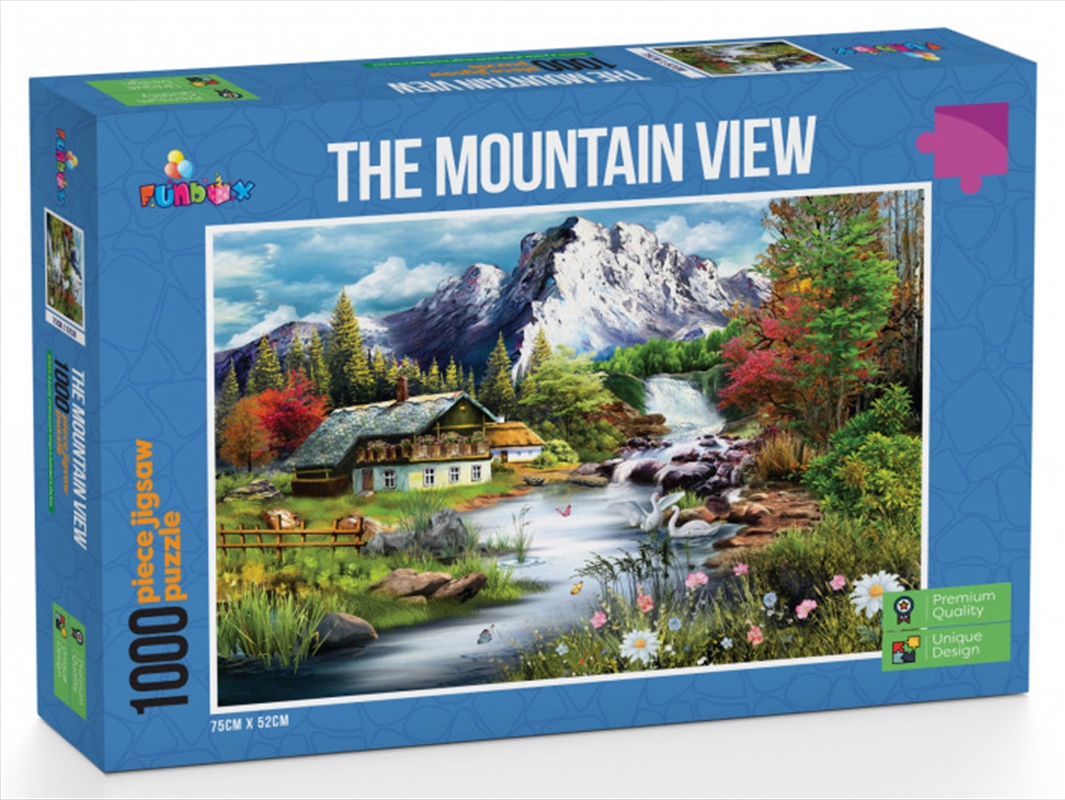 Funbox Puzzle Perfect Places the Mountain View Puzzle 1,000 pieces/Product Detail/Sport & Recreation