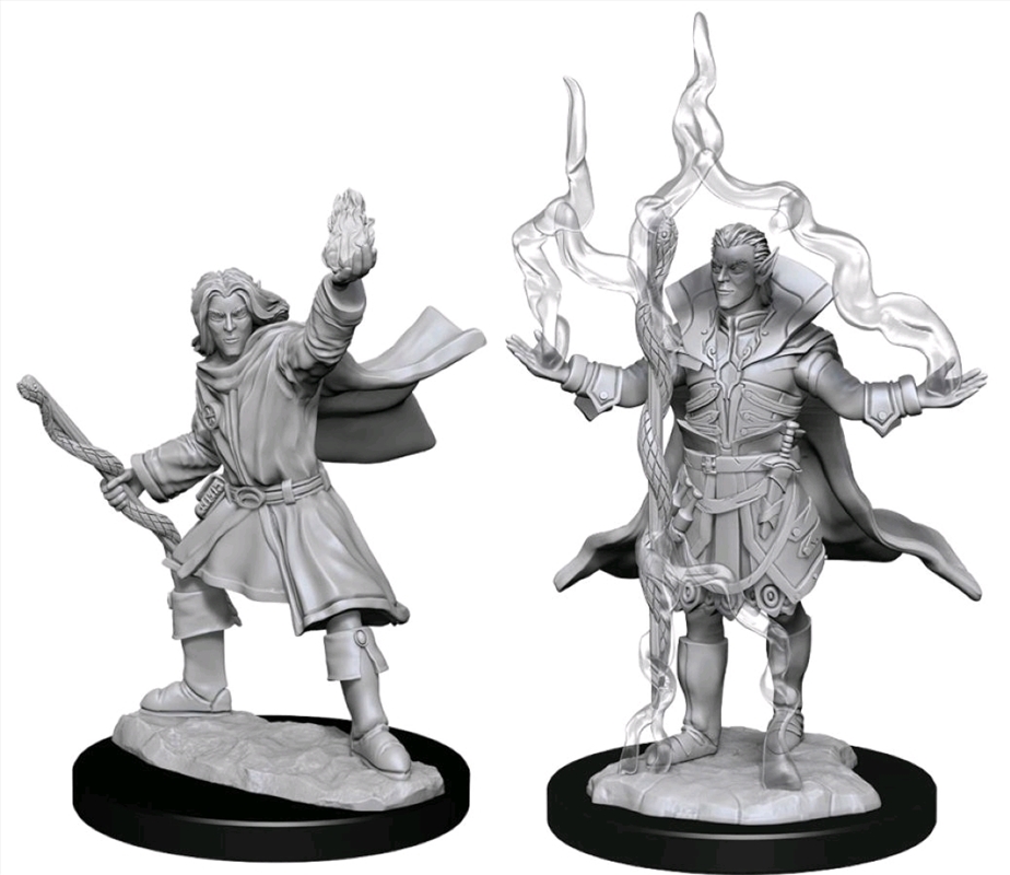 Pathfinder Deep Cuts Unpainted Miniatures: Male Elf Rogue main image 0