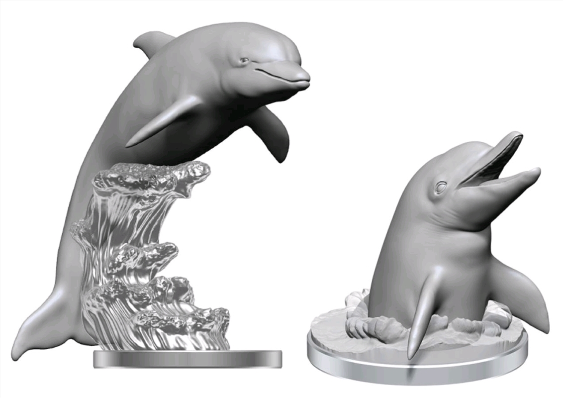 WizKids - Deep Cuts Unpainted Miniatures: Dolphins/Product Detail/RPG Games