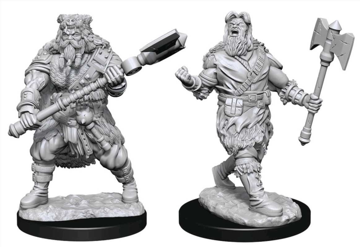 Dungeons & Dragons - Nolzur's Marvelous Unpainted Miniatures: Human Barbarian Male/Product Detail/RPG Games
