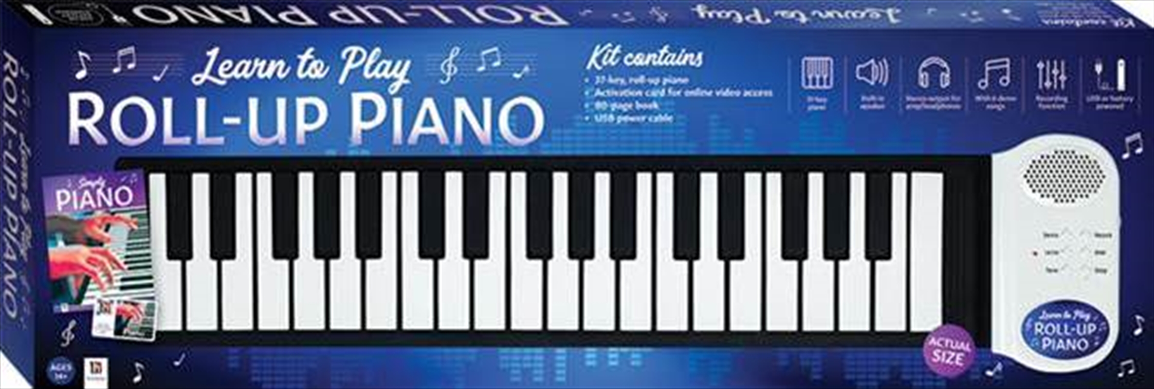 Learn To Play Piano -  Roll Up Kit | Toy