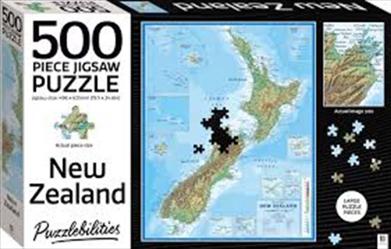 New Zealand - 500 Piece Puzzle/Product Detail/Destination