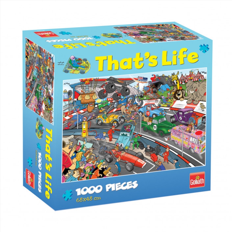 Goliath Puzzle Thats Life Car Race Puzzle 1,000 pieces/Product Detail/Auto and Sport