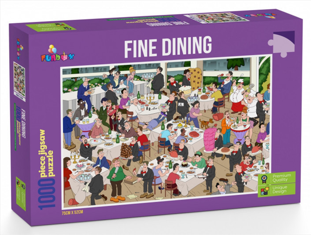 Fine Dining Puzzle Puzzle 1,000 pieces/Product Detail/Destination