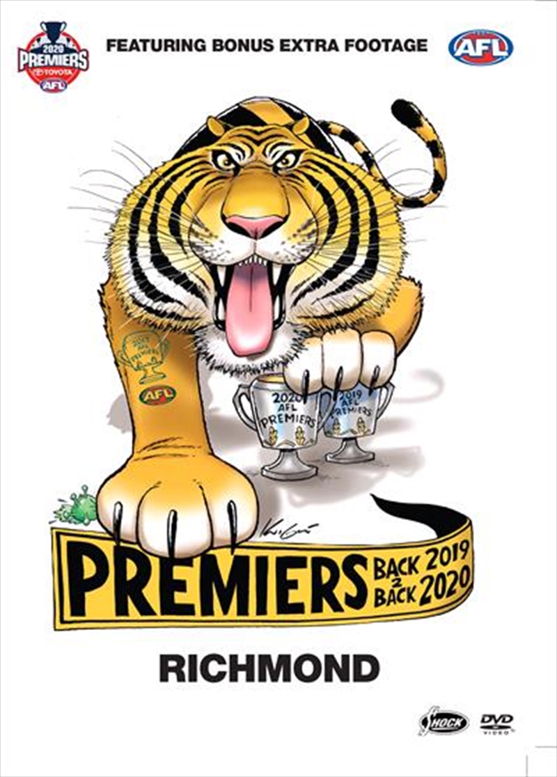AFL - 2020 Premiers Richmond Tigers | DVD