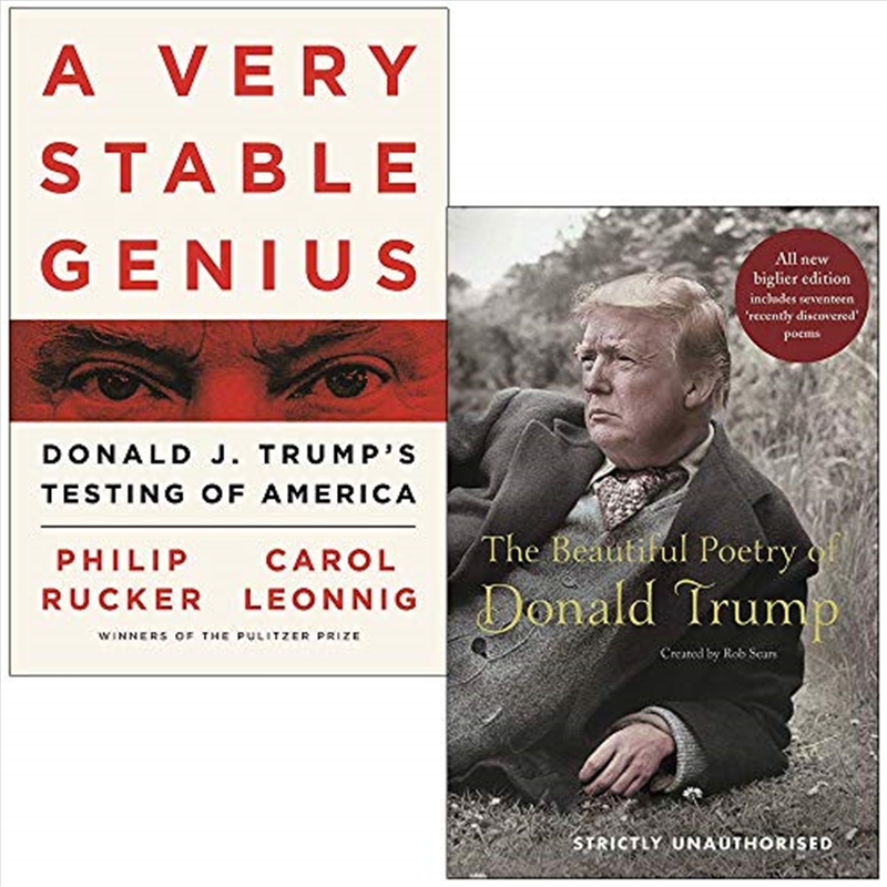 A Very Stable Genius: Donald J. Trump's Testing of America & The Beautiful Poetry of Donald Trump 2/Product Detail/Literature & Poetry