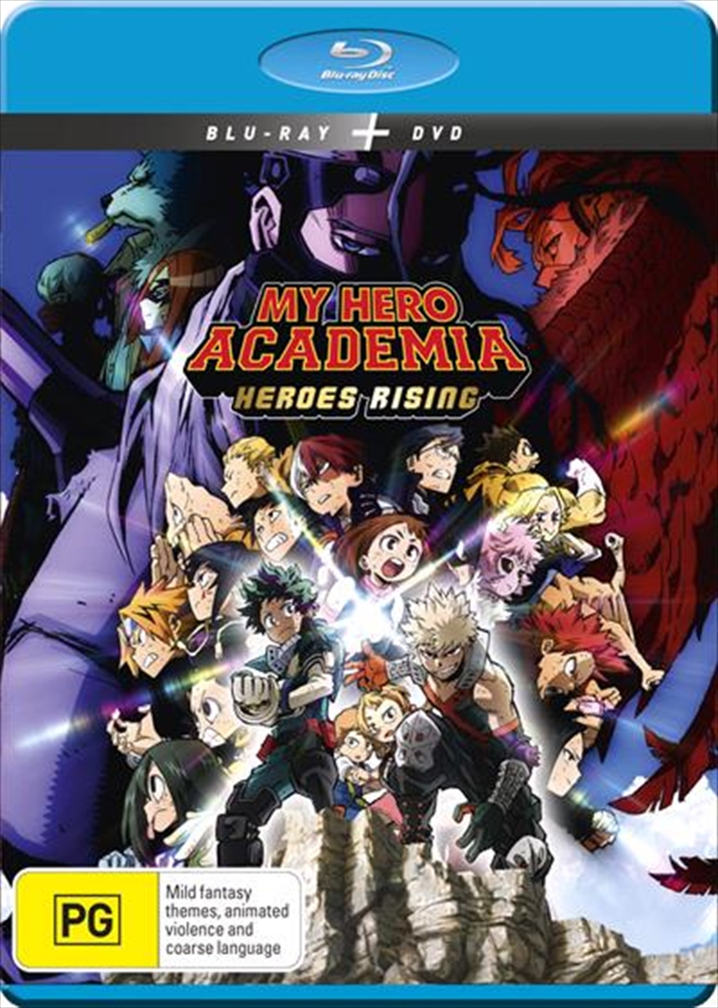 My Hero Academia The Movie - Heroes Rising | Blu-ray + DVD | Blu-ray/DVD