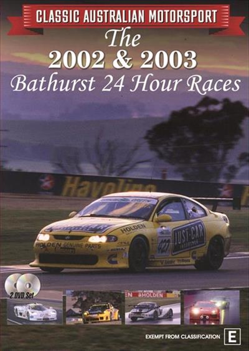 Classic Australian Motorsport - Bathurst 24-Hour Race 2002 and 2003/Product Detail/Sport