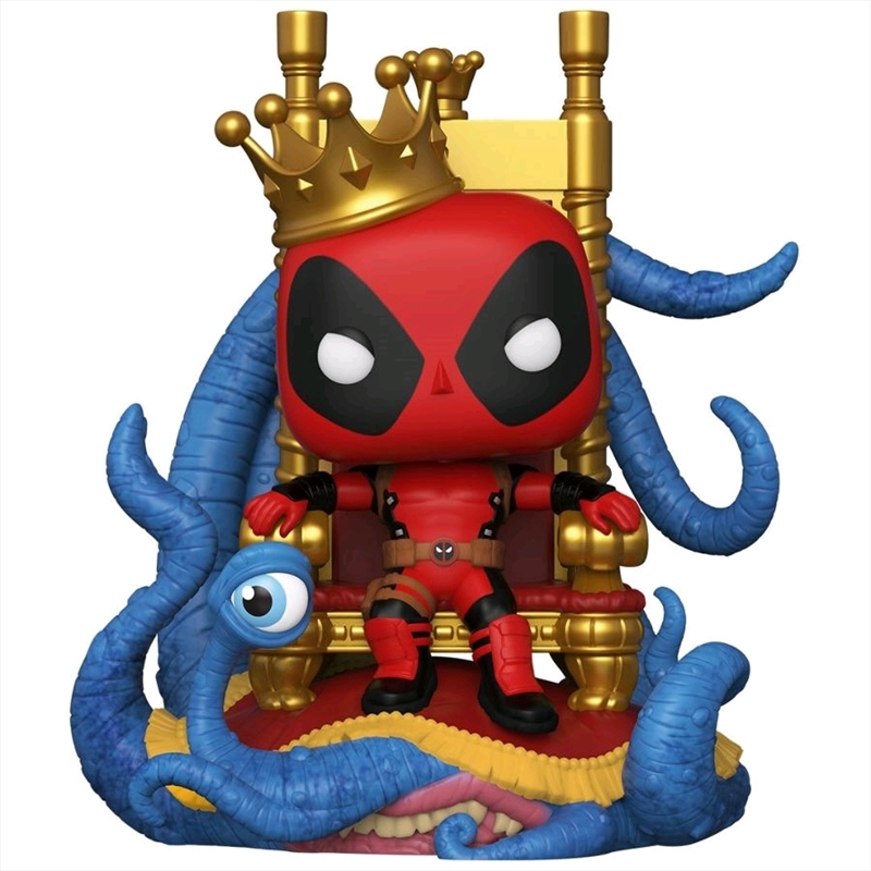 Deadpool - King Deadpool on Throne Metallic US Exclusive Pop! Deluxe/Product Detail/Movies