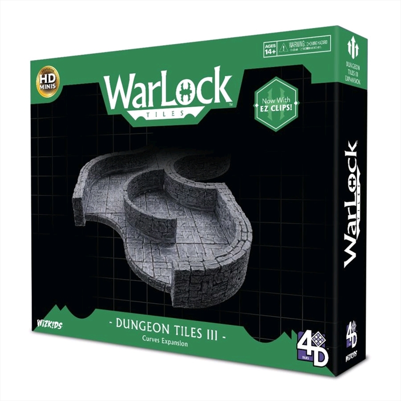 WarLock Tiles - Dungeon Tile 3 Curves/Product Detail/RPG Games