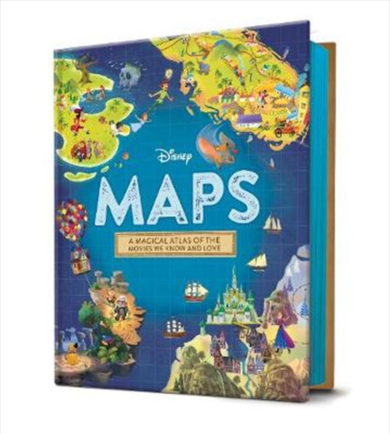 Disney Maps A Magical Atlas Of The Movies We Know And