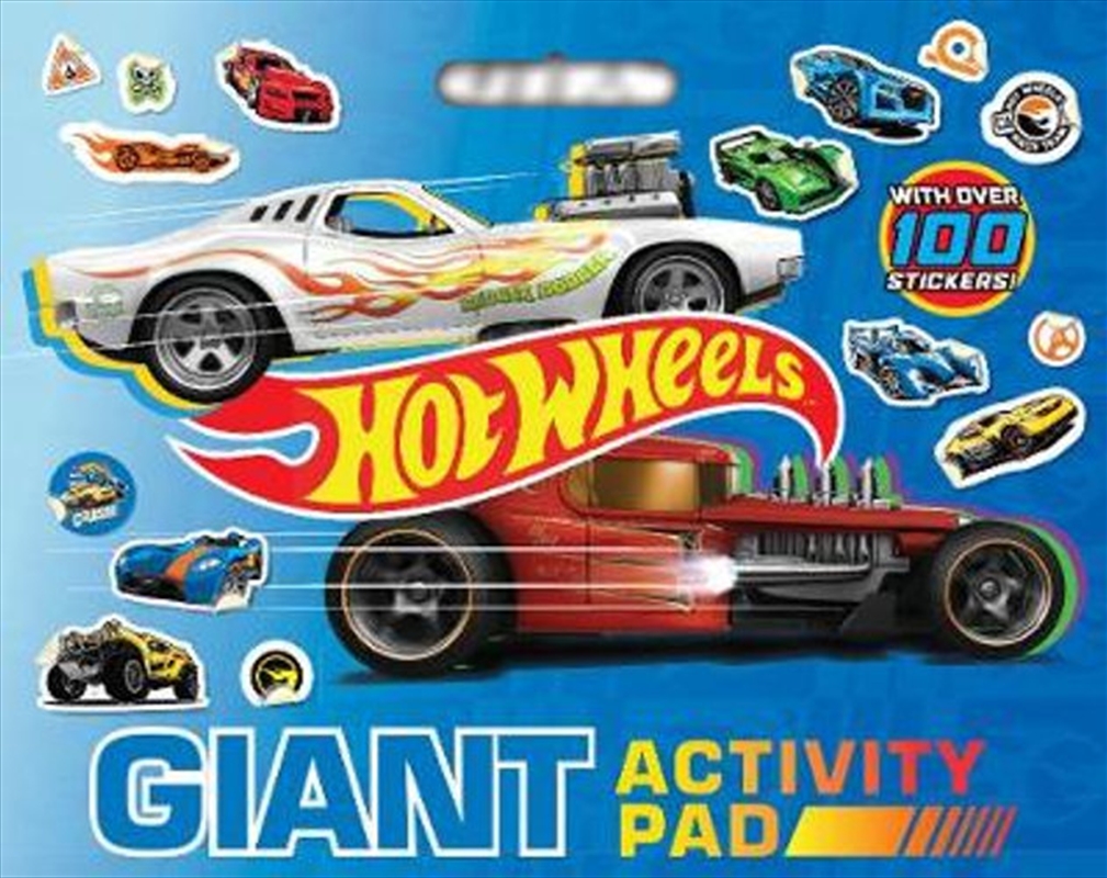 Hot Wheels: Giant Activity Pad (mattel)/Product Detail/Arts & Crafts Supplies