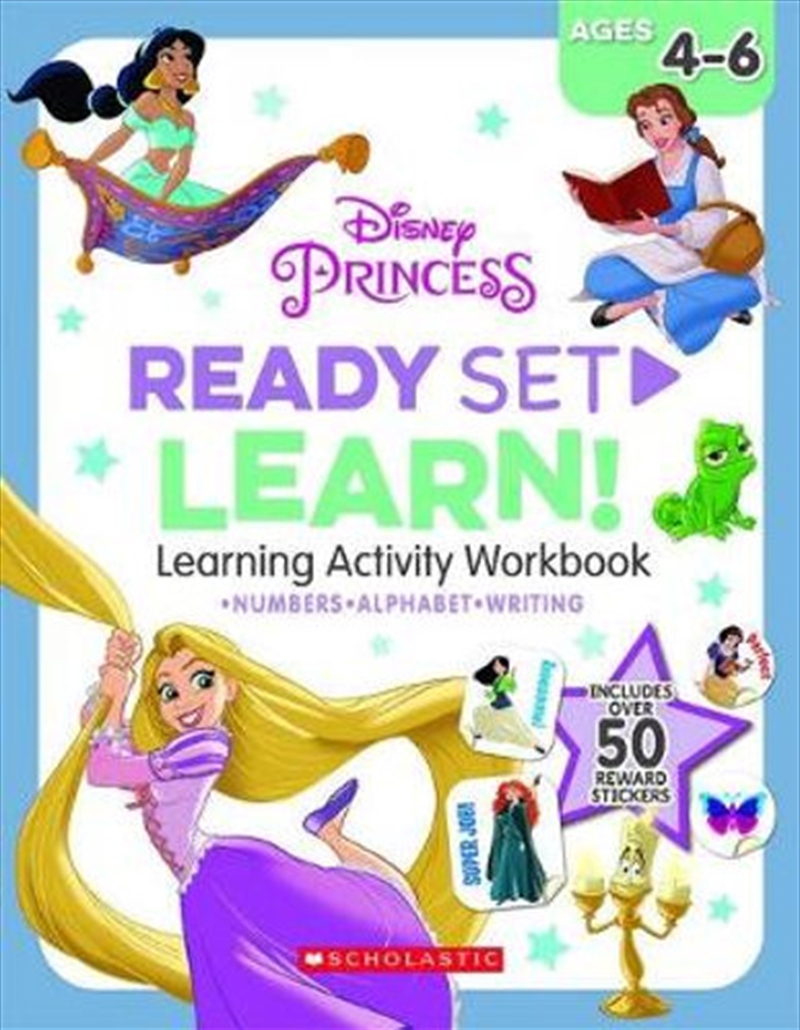 Disney Princess: Ready-set-learn Workbook/Product Detail/Kids Activity Books