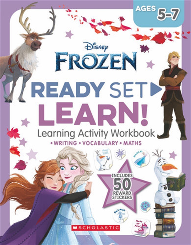 Frozen: Ready Set Learn! Learning Activity Workbook (disney)/Product Detail/Kids Activity Books