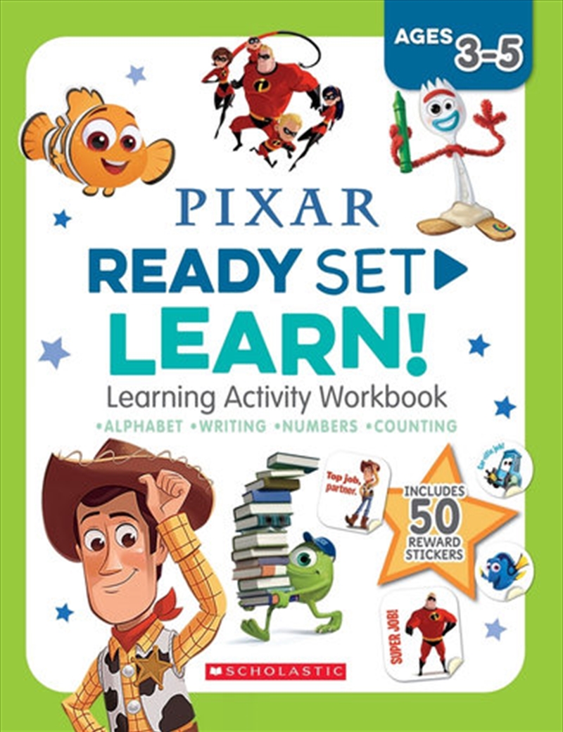 Disney-pixar: Ready-set-learn Workbook/Product Detail/Kids Activity Books