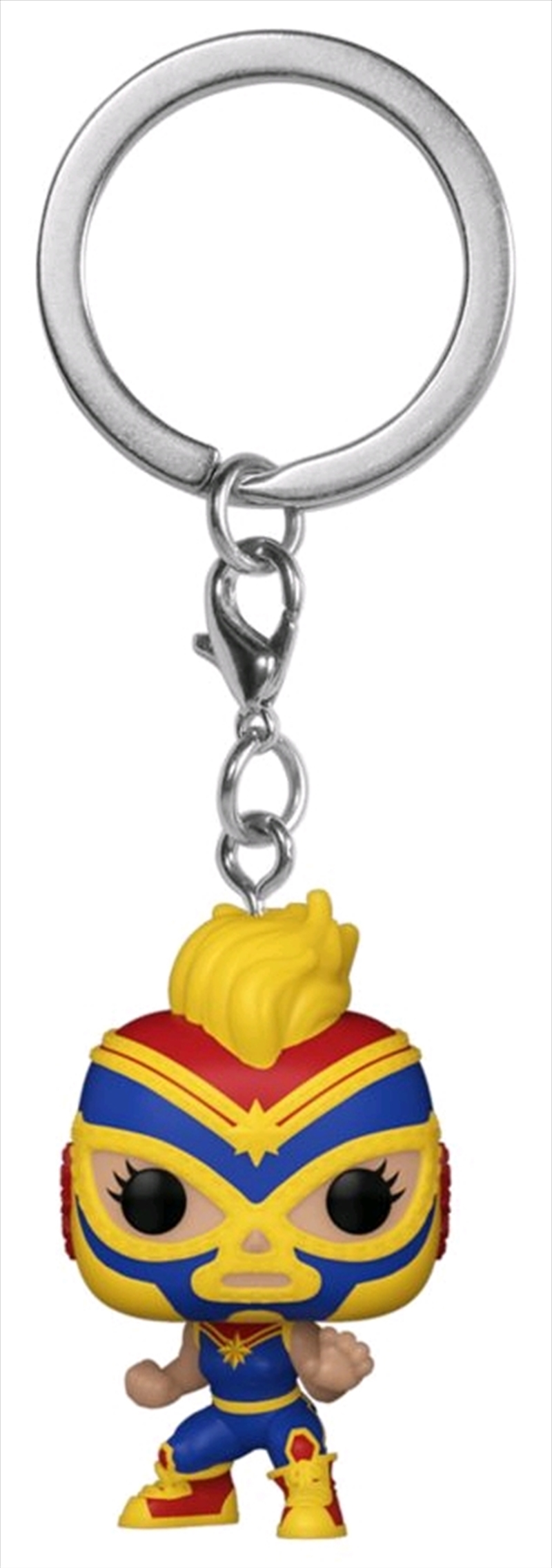 Captain Marvel - Luchadore Captain Marvel Pocket Pop! Keychain/Product Detail/Movies