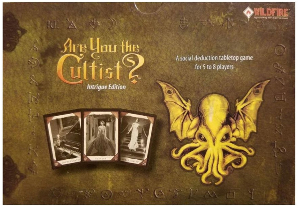 Are You the Cultist - Intrigue Edition/Product Detail/Card Games