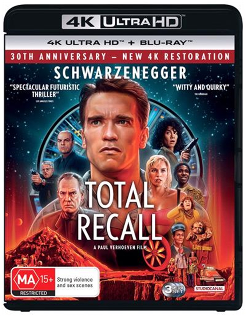 Total Recall | Blu-ray + UHD - Classics Remastered | UHD