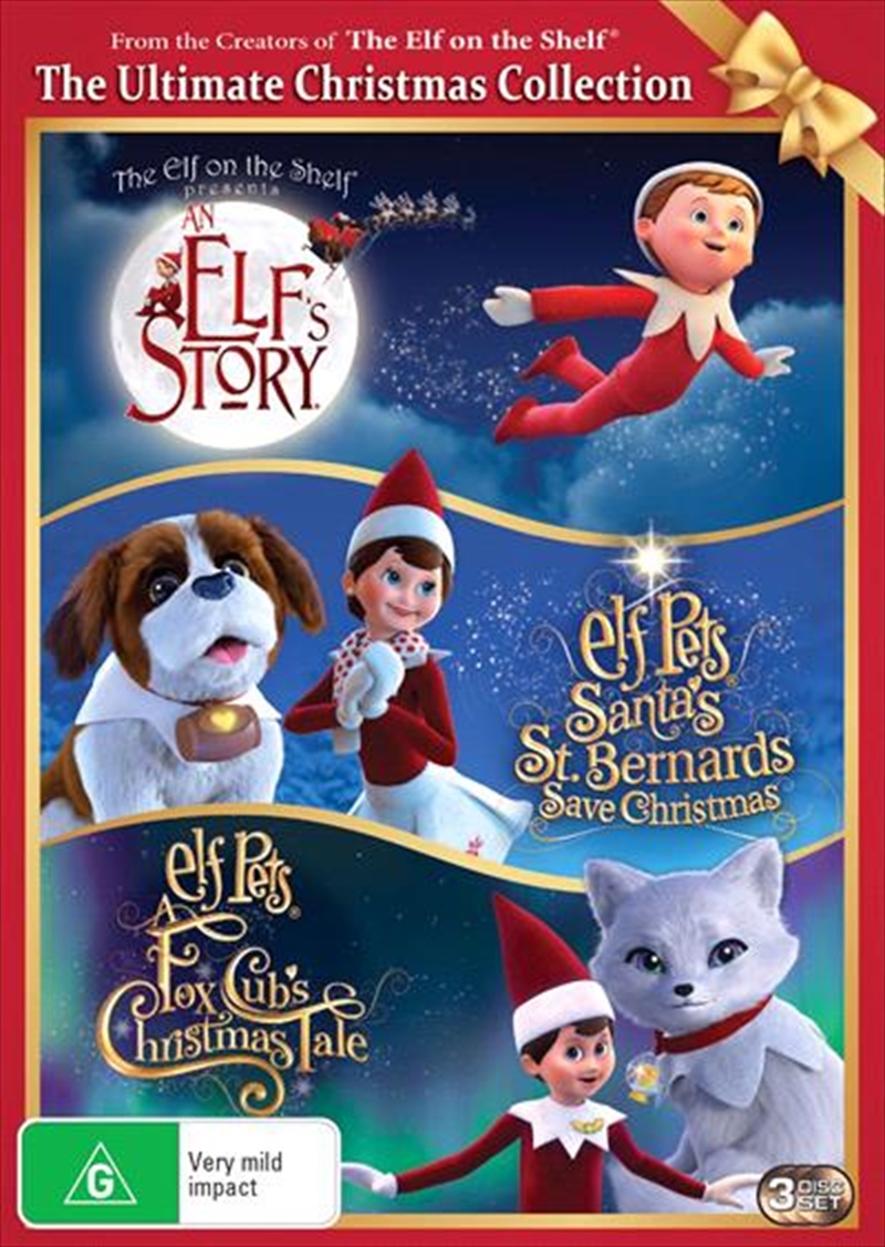 An Elf's Story - The Elf On The Shelf / Elf Pets - Santa's St. Bernard's Save Christmas / Elf Pets - | DVD