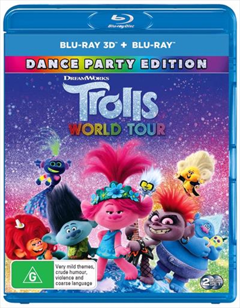 Trolls World Tour | 3D + 2D Blu-ray | Blu-ray 3D