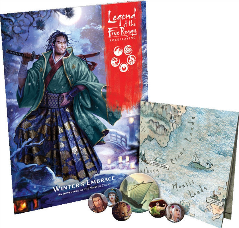 Legend of Five Rings RPG Winter's Embrace Adventure Book/Product Detail/RPG Games