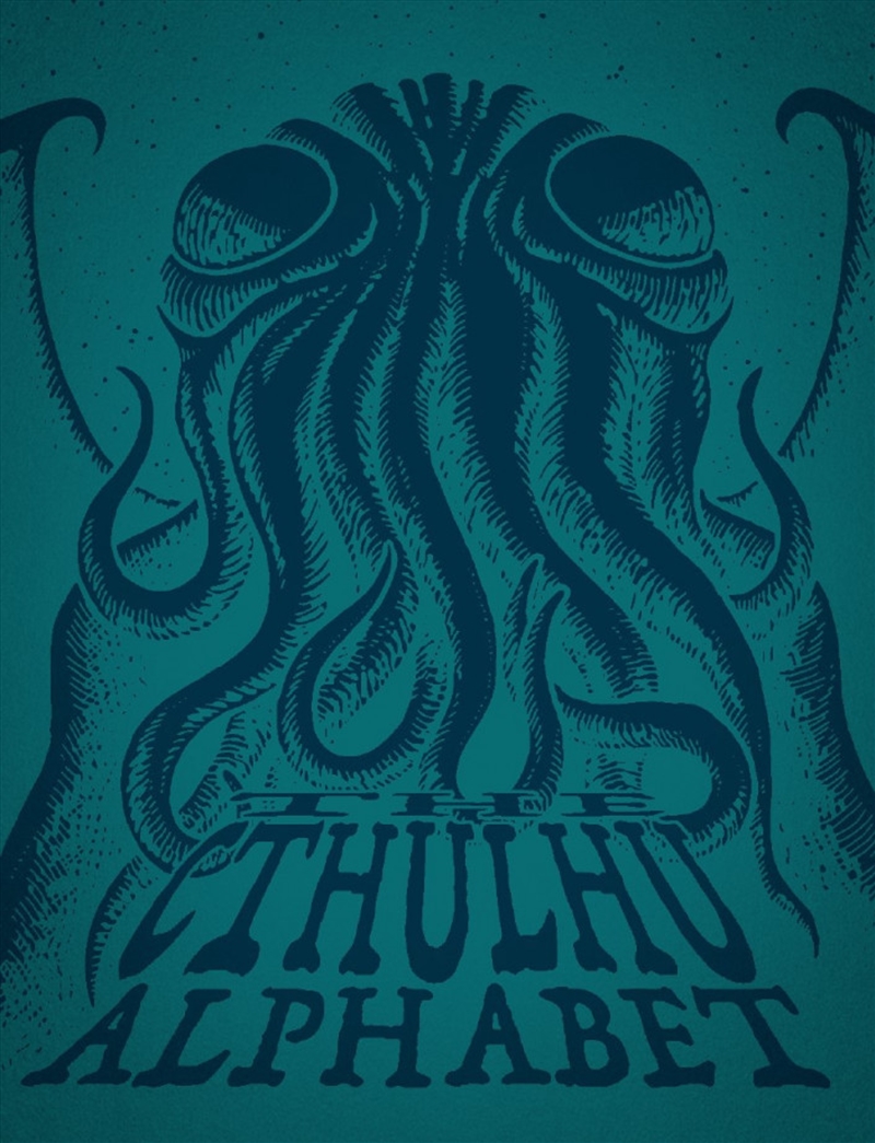Cthulhu Alphabet RPG Supplement Hardback -Cerulean Foil Printing/Product Detail/RPG Games