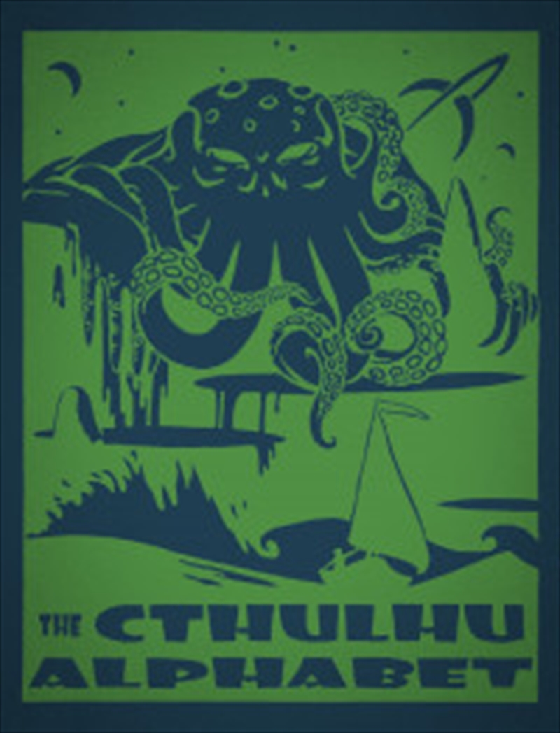 Cthulhu Alphabet RPG Supplement Hardback -Leather Bound Cover/Product Detail/RPG Games