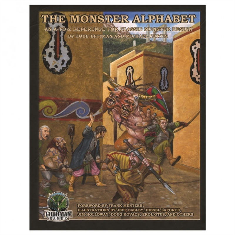 Monster Alphabet RPG - Sourcebook Hardback/Product Detail/RPG Games