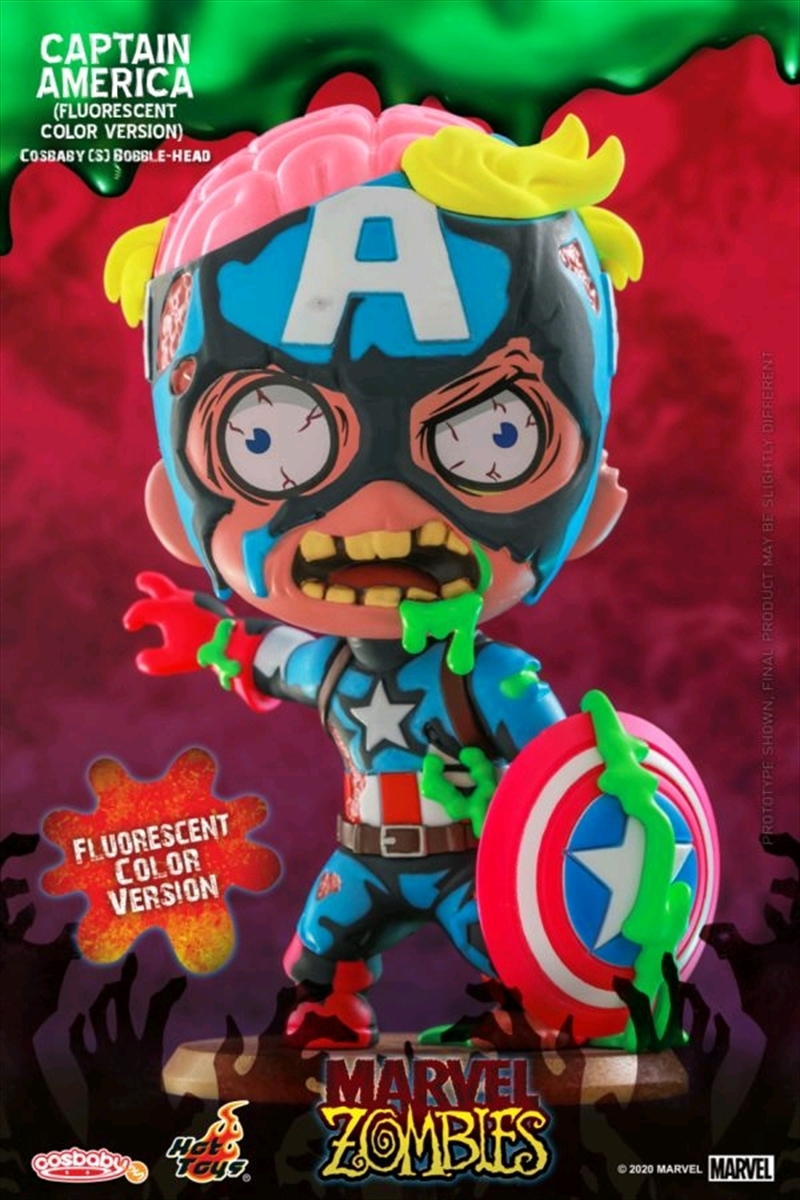 Marvel Zombies - Captain America Fluorescent Cosbaby/Product Detail/Figurines