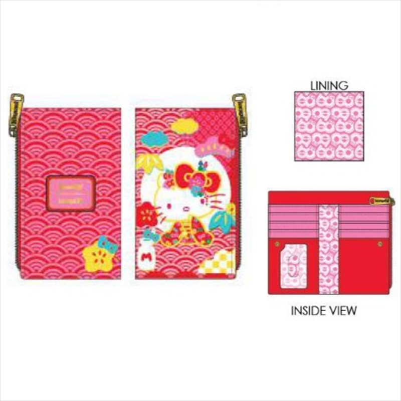 Loungefly - Sanrio - 60th Anniversary Hello Kitty Flap Purse/Product Detail/Wallets