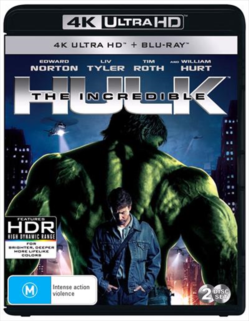 Incredible Hulk  Blu-ray + UHD, The/Product Detail/Action