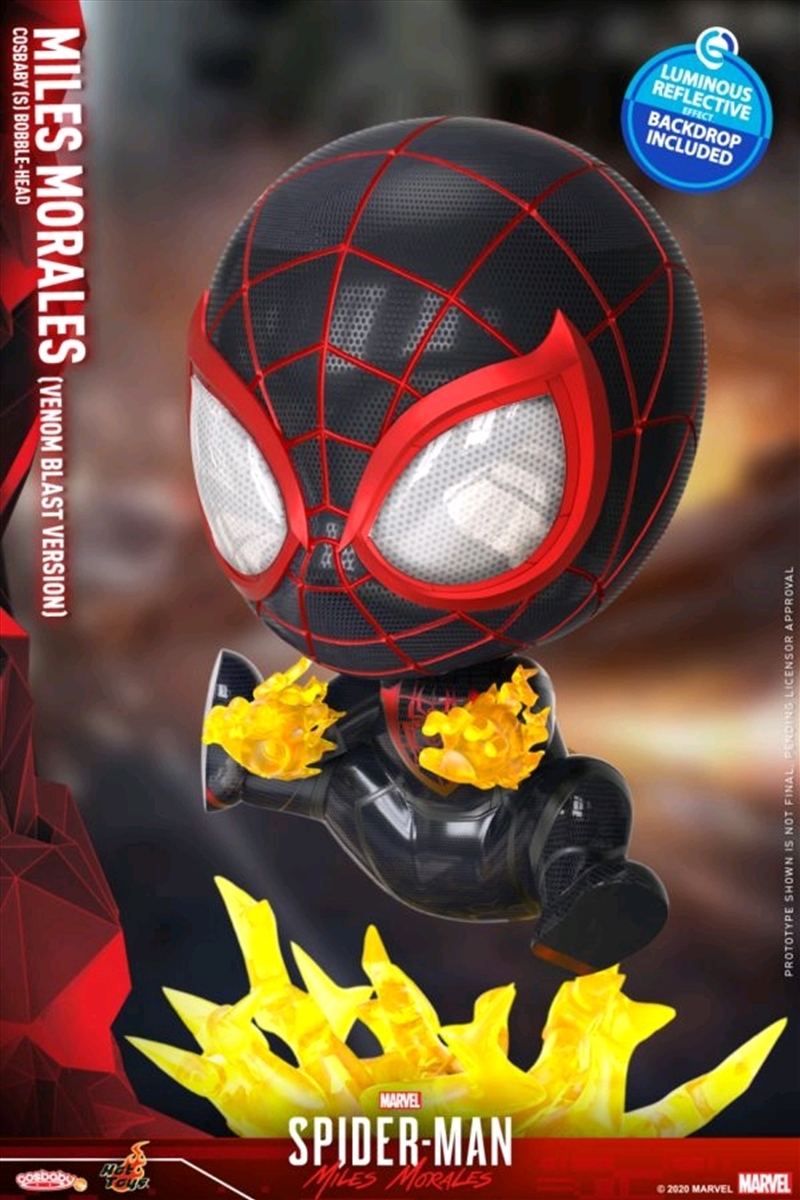 Spider-Man: Miles Morales - Miles Morales Venom Blast Cosbaby/Product Detail/Figurines