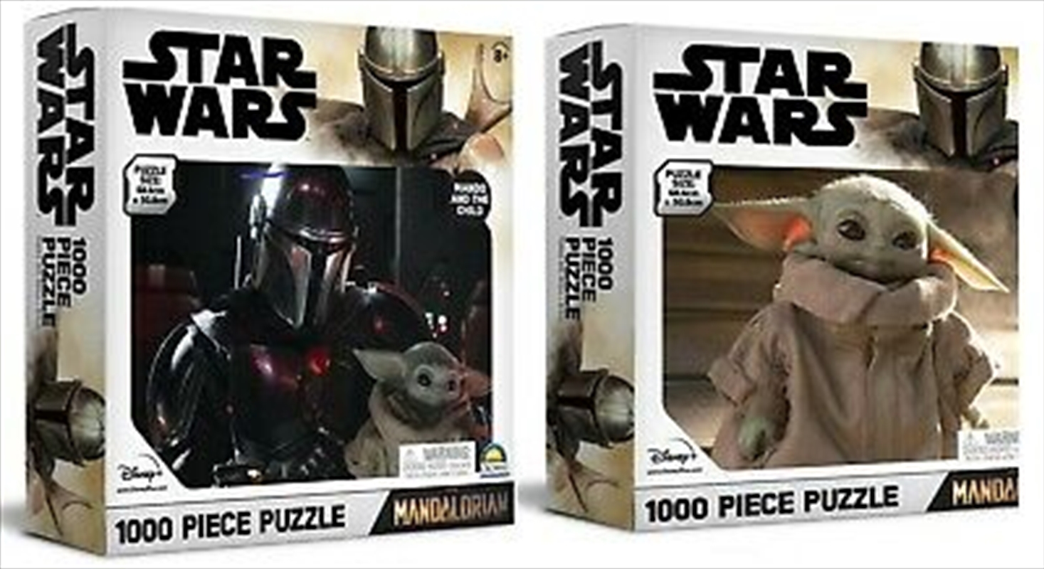 Star Wars - Mandalorian 1000 Piece Puzzle (Assorted Design - Sent At Random)/Product Detail/Film and TV