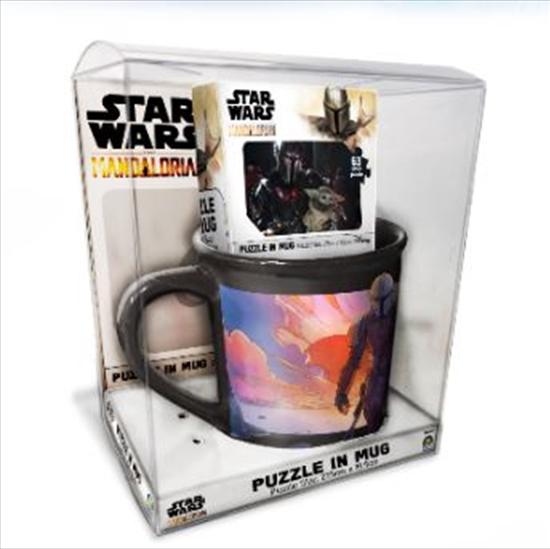 Mandalorian Mug And Puzzle - 63 Piece Puzzle | Merchandise