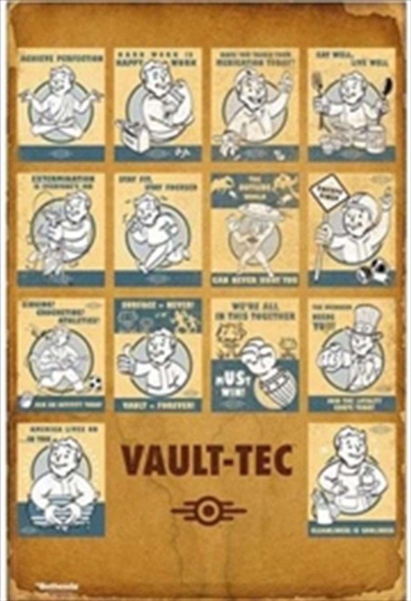 Fallout 4 - Vault Tec Compilation/Product Detail/Posters & Prints