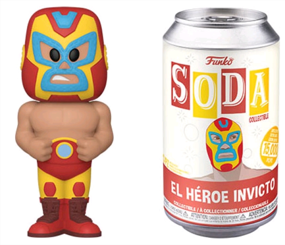 Iron Man - Iron Man Luchadore Vinyl Soda/Product Detail/Vinyl Soda