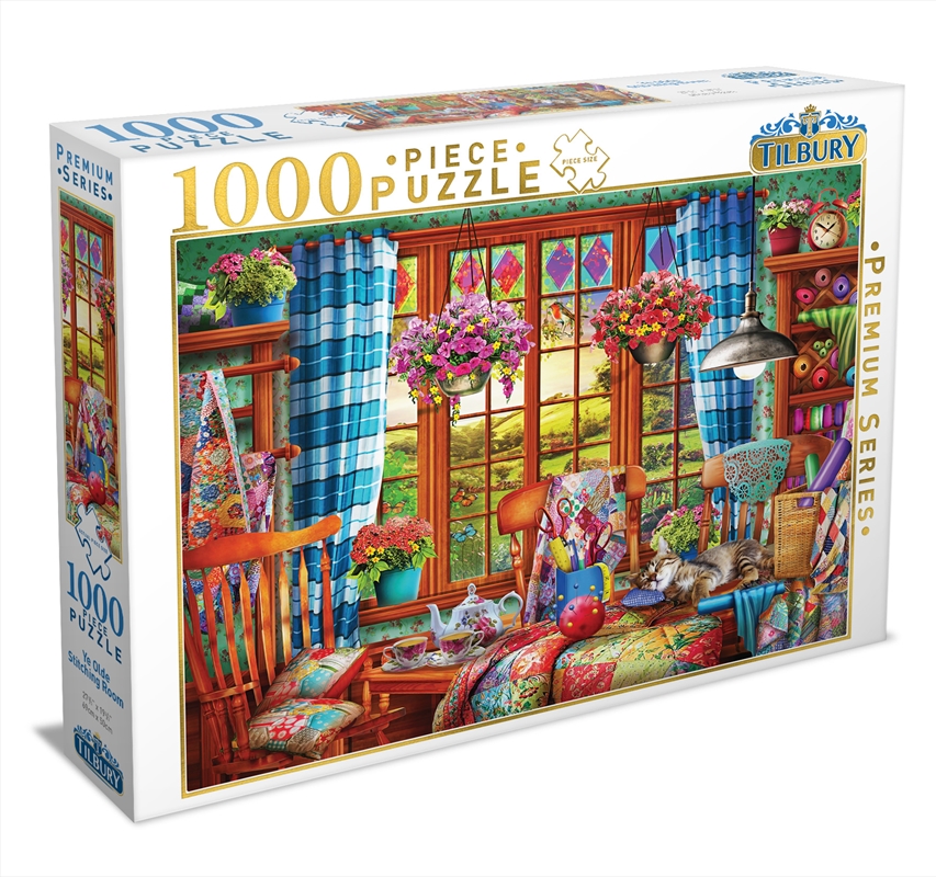 Ye Olde Stitching Room 1000 Piece Puzzle/Product Detail/Art and Icons