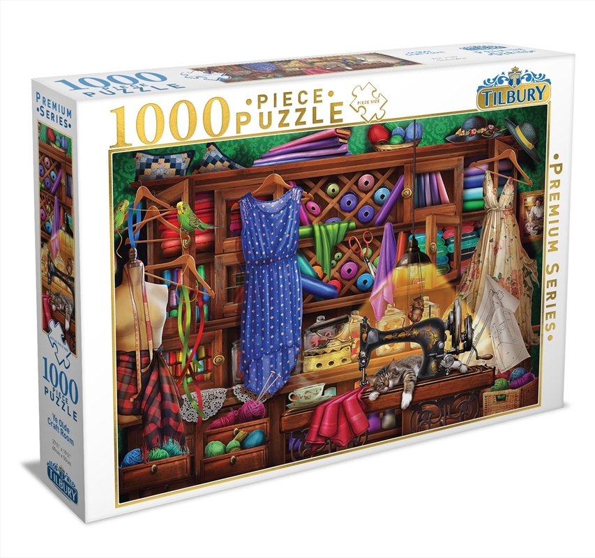 Ye Olde Craft Room 1000 Piece Puzzle/Product Detail/Art and Icons